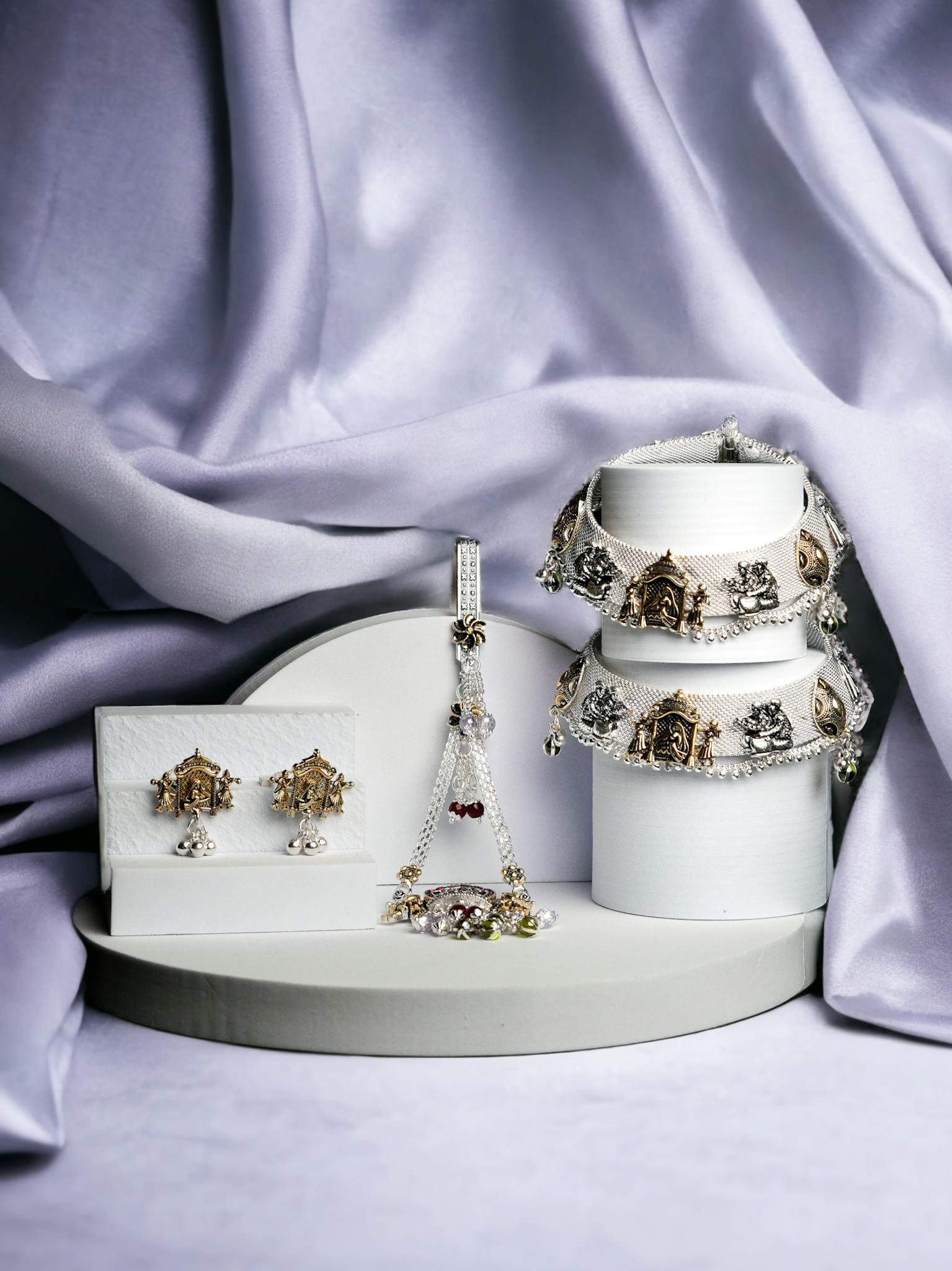 Christmas Jewelry on an Exhibition